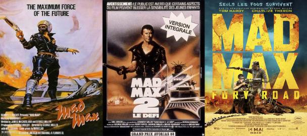 Bannière de la saga Mad Max