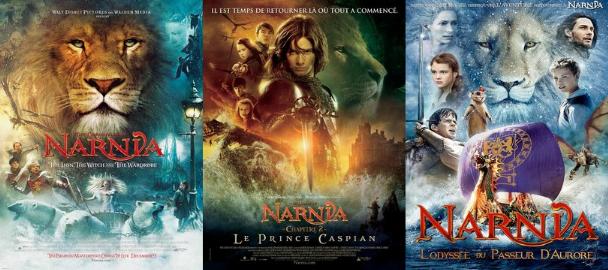 Bannière de la saga Le monde de Narnia